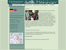 Tablet Screenshot of nl.ferienhof-meininger.de